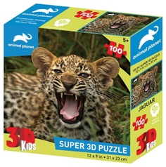 Пазл Prime 3D ягуар 100 деталей