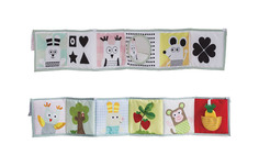 Taf Toys 12025 Таф Тойс "Развивающая книжка" с клипсами