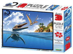 Пазл Prime 3D динозавр 500 деталей