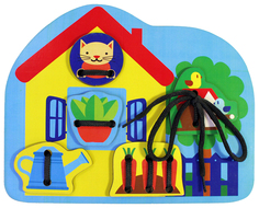 Шнуровка Домик Мастер игрушек