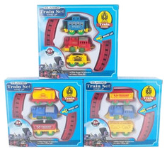 Железная дорога Junfa toys заводная YN807-8
