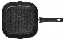 Сковорода без крышки CASTA ГТ26-ГРК-М-СР сковорода гриль 26*26 см со съёмной ручкой