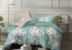 Постельное белье "LUXOR" из поплина 5065 CY A/B 2 спальное евро простыня Бояртекс