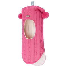 Шлем Косы с помпонами 566-28 Kivat, Размер 1, Цвет 28-ярко-розовый