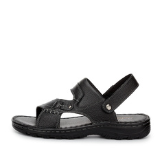 Сандалии мужские quattrocomforto 110-11MV-137KS черные 45 RU