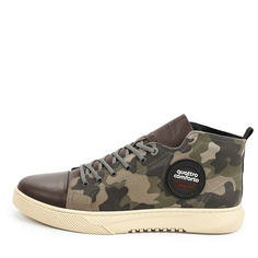 Кеды мужские quattrocomforto 6632-3-20 хаки 40 RU