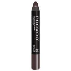 Тени-карандаш водостойкие матовые, 06 темный шоколад / Eyeshadow Pencil 2,3 г Provoc