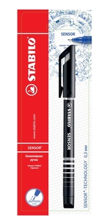 Ручка Stabilo Sensor капиллярная черная