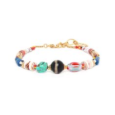 Браслет из резины с бирюзой р.19,5 Nature Bijoux NB21.1-13-33528