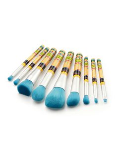 Набор кистей для макияжа Docolor Boho Bamboo 9 шт p0906