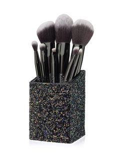 Набор кистей для макияжа Docolor Black 8 шт t0805
