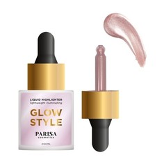 Жидкий хайлайтер для лица PARISA Cosmetics Glow Style, тон 03