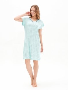 Ночная сорочка женская BlackSpade BS50524 голубая XL