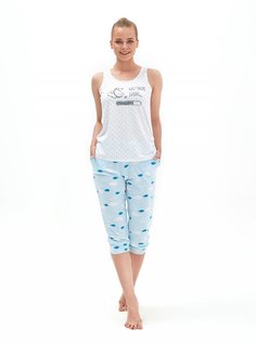 Пижама женская BlackSpade BS50569 разноцветная M