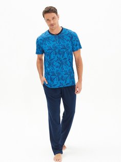 Пижама мужская BlackSpade BS30468 синяя M