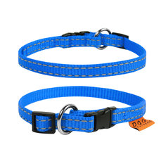 Ошейник для собак Collar DOG EXTREMЕ повседневный, нейлон, синий, обхват шеи 23-35 см