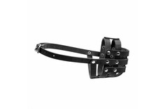 Намордник для собак Collar спаниель №1, черный, 26 см