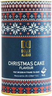 Напиток чайный Dolce Albero травяной Рождественский пирог в пирамидках 10 шт