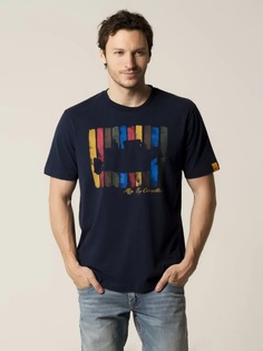 Футболка мужская Caterpillar tractor tee синяя XS