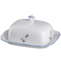 Масленка 16,5 х 13 см CESKY PORCELAN A.S. "Гуси" 170155