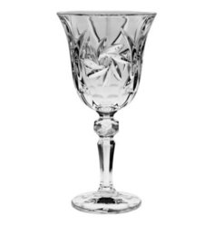 Бокалы для белого вина 220 мл 6 шт Crystal Bohemia "Pinwheel" 160505
