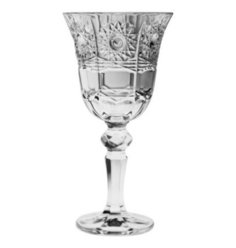Бокалы для белого вина 220 мл 6 шт Crystal Bohemia "Хрусталь резной 500PK" 160507