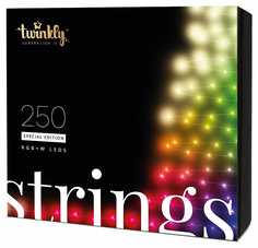 Электрическая гирлянда Twinkly Strings RGBW 250 TWS250SPP-TEUWT 20 м разноцветный