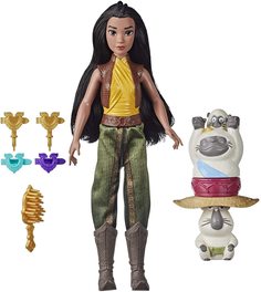 Кукла Disney Райя и последний дракон, модная с аксессуарами E9469