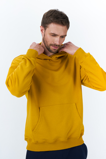 Худи мужское Tom Farr T M8142.43 желтое 46 RU