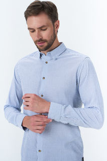 Рубашка мужская ONLY & SONS 22019165 серая 50 RU