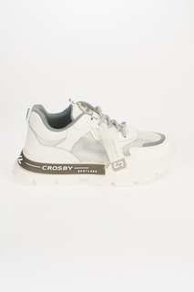 Кроссовки женские Crosby 417124/01-01 белые 40 RU