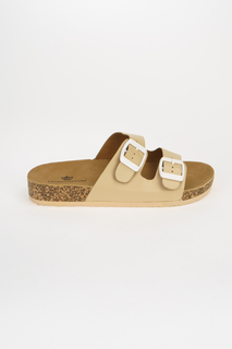 Шлепанцы женские Keddo 817998/01-03 бежевые 41 RU
