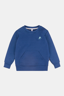 Свитшот из натуральной ткани Bossa Nova Синий 122 174В21-461