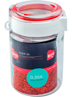 Контейнер круглый BORA 0.35л Н110хD72 ПЛАСТИК ПЛ-BO2211