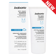 Флюид для лица Babaria восстанавливающий против "Маскне" SKIN SENSE O2 50 мл