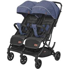 Коляска для двойни прогулочная Carrello CRL-5506 Presto Duo Oxford Blue