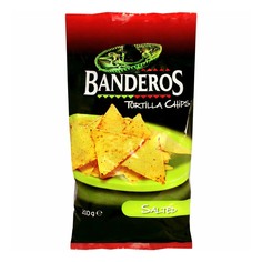 Чипсы Banderos кукурузные с солью 200 г