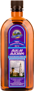 Льняное масло Волоколамское 0,5 л