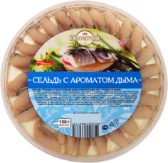 Сельдь Kromfish в масле с дымком филе кусок 150 г