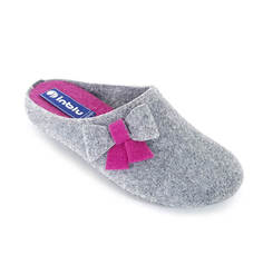 Домашние тапочки женские Inblu RO20FD29 серебристые 37 RU