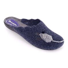 Домашние тапочки женские Inblu NC-1B синие 37 RU