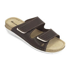 Шлепанцы женские Inblu AM-1C2 коричневые 37 RU