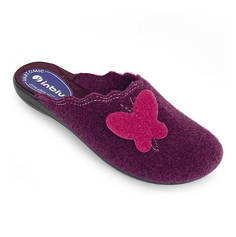 Домашние тапочки женские Inblu NC-9B бордовые 36 RU