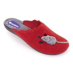 Домашние тапочки женские Inblu NC-1B красные 37 RU