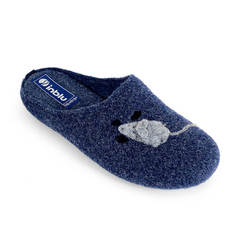 Домашние тапочки женские Inblu RO-3G синие 37 RU