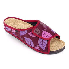 Домашние тапочки женские Inblu DH-6Q бордовые 39 RU