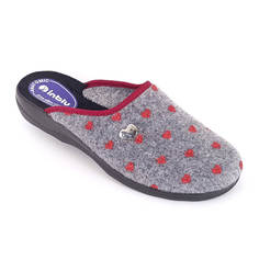 Домашние тапочки женские Inblu CA-2B серые 37 RU