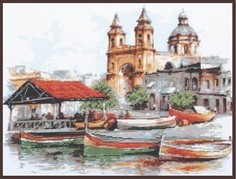 Набор для вышивания "Палитра" арт.08.012 "Мальта" 39х30 см