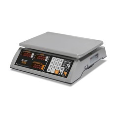 Весы торговые M-ER 327 AC-32.5 "Ceed" LED Белые Mertech