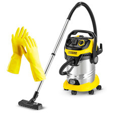 Пылесос Karcher WD 3 P Premium +перчатки